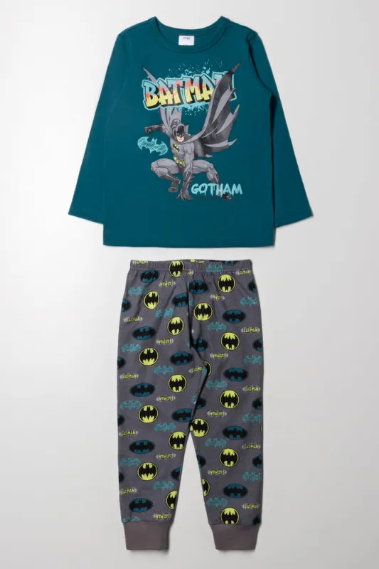 Batman Long Sleeve Pyjamas Green sold by Ackermas