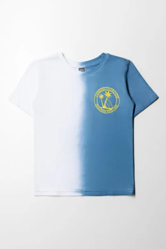 Short Sleeve T-Shirt Blue sold by Ackermas