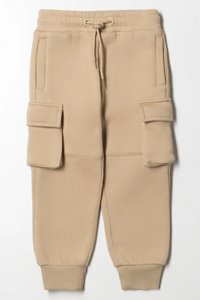 Cargo Trackpants Natural sold by Ackermas