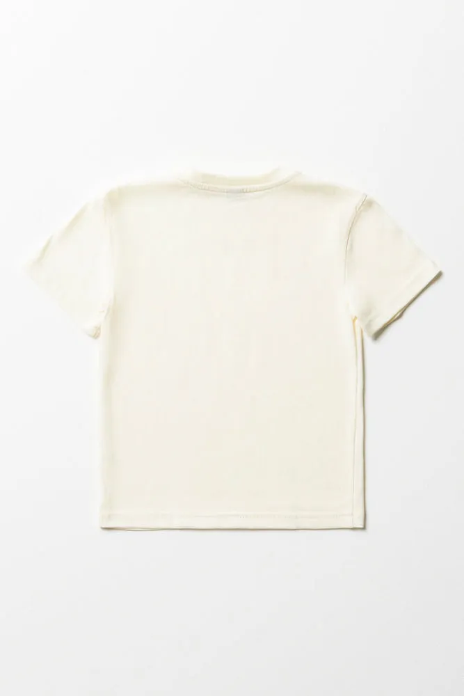 Short Sleeve T-Shirt Natural sold by Ackermas product image thumbnail 3