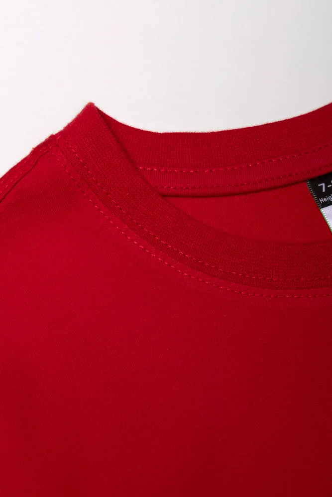 Long Sleeve T-Shirt Red sold by Ackermas product image thumbnail 2