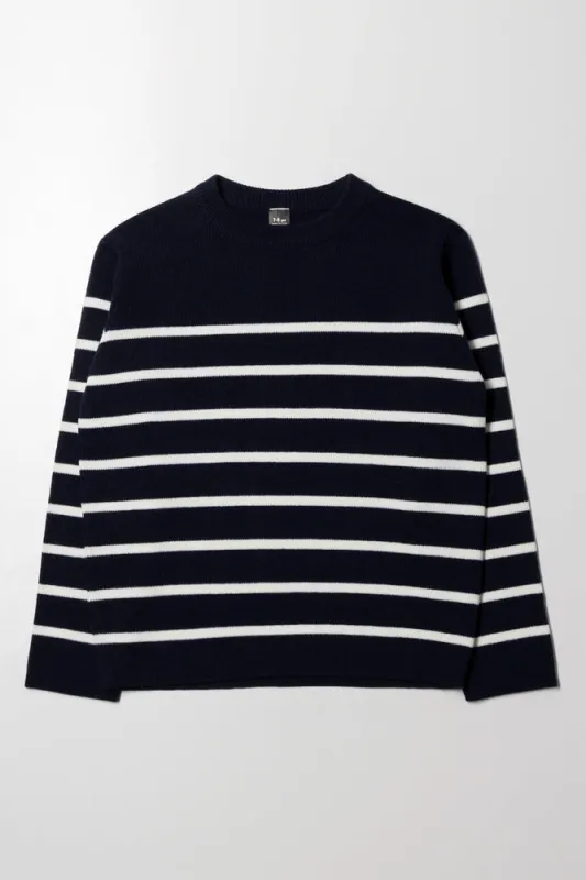 Stripe Jersey Navy sold by Ackermas