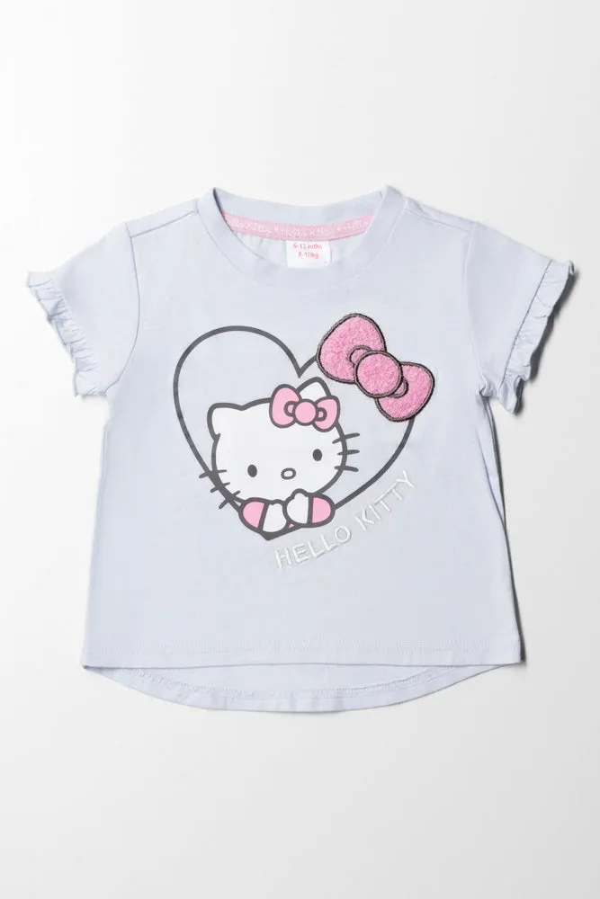Hello Kitty T-Shirt Light Blue sold by Ackermas