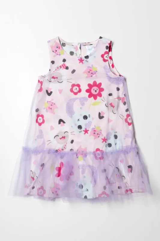 Gabby's Dollhouse Tulle Dress Lilac sold by Ackermas