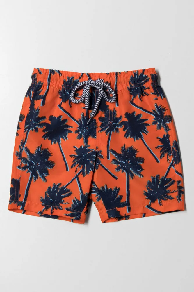 Swim Shorts Red sold by Ackermas