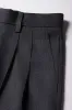 Boys School Regular Fit Pants Grey sold by Ackermas