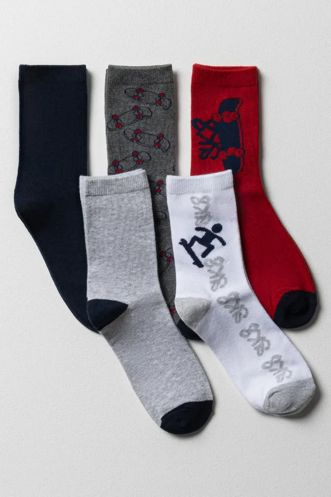 5 Pack Socks Multi sold by Ackermas