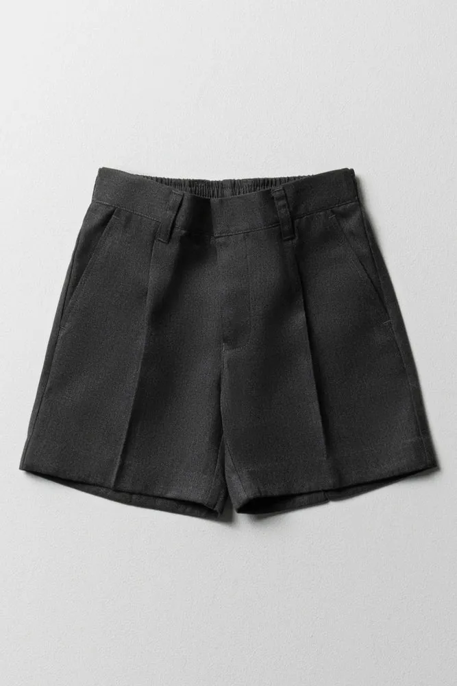 Boys School Shorts Grey sold by Ackermas
