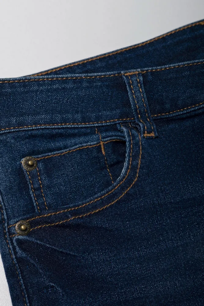 Skinny Denim Jeans Dark Blue sold by Ackermas product image thumbnail 2