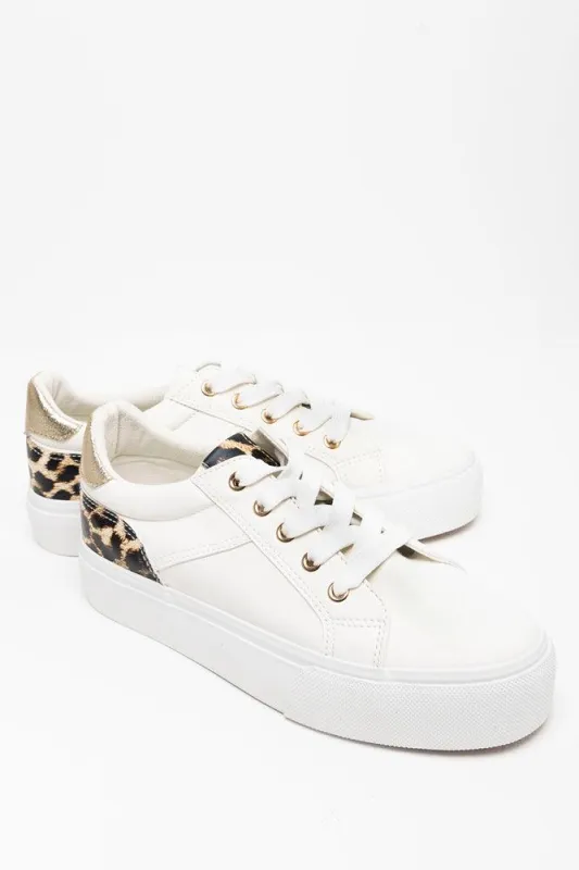 Animal Charm Sneaker White sold by Ackermas