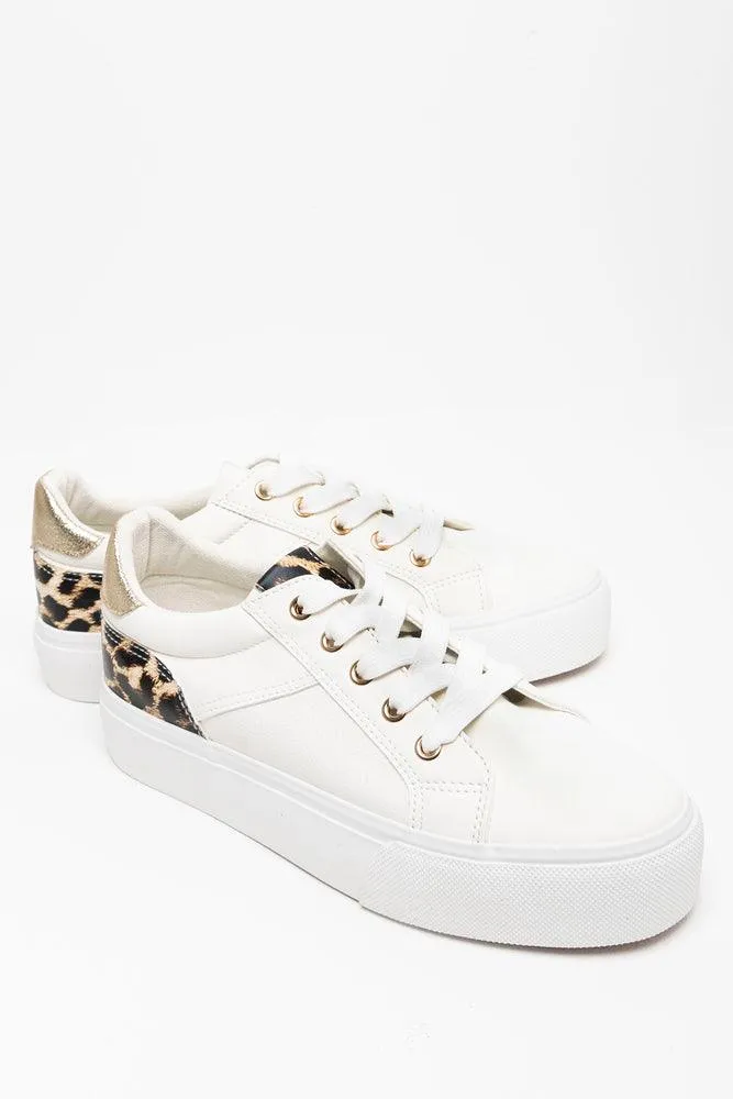 Animal Charm Sneaker White sold by Ackermas