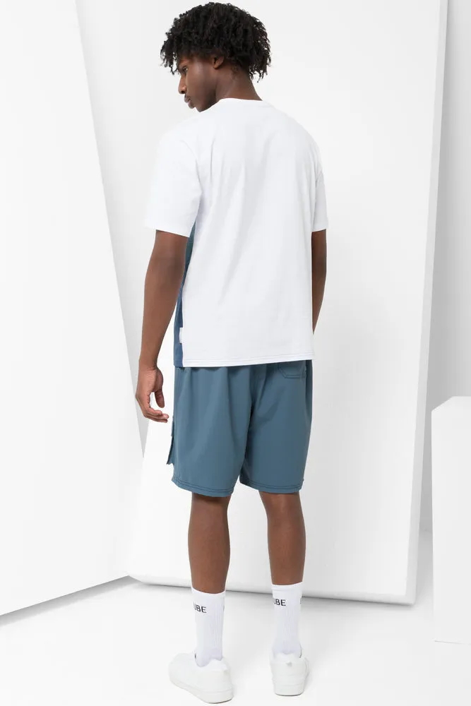 Ombre Short Sleeve T-Shirt Blue sold by Ackermas product image thumbnail 3