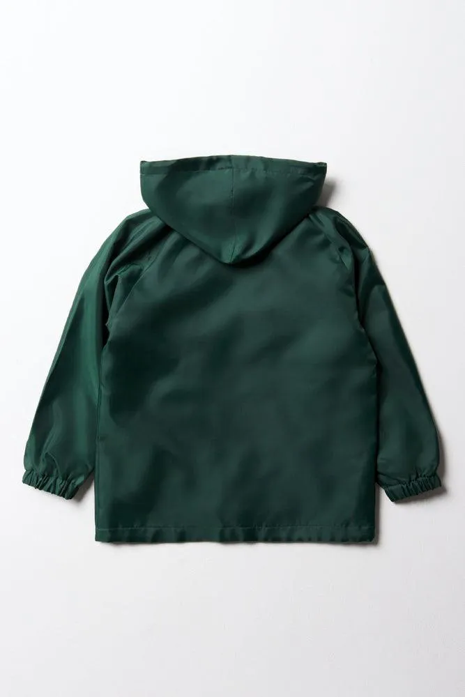 Unisex School Rain Jacket Green sold by Ackermas product image thumbnail 5