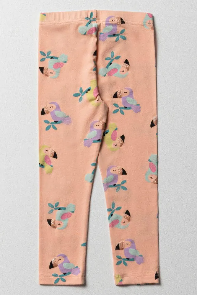 Glitter Leggings Orange sold by Ackermas product image thumbnail 3