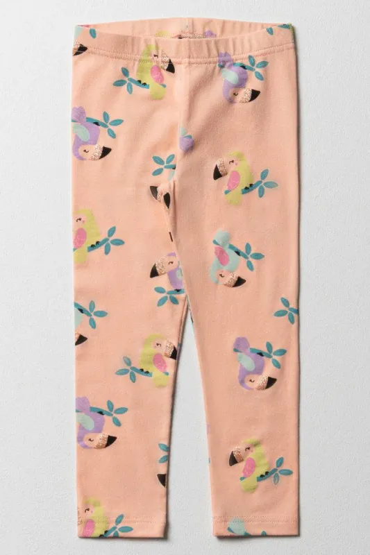 Glitter Leggings Orange sold by Ackermas