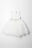 Layered Mesh Dress With Belt White sold by Ackermas