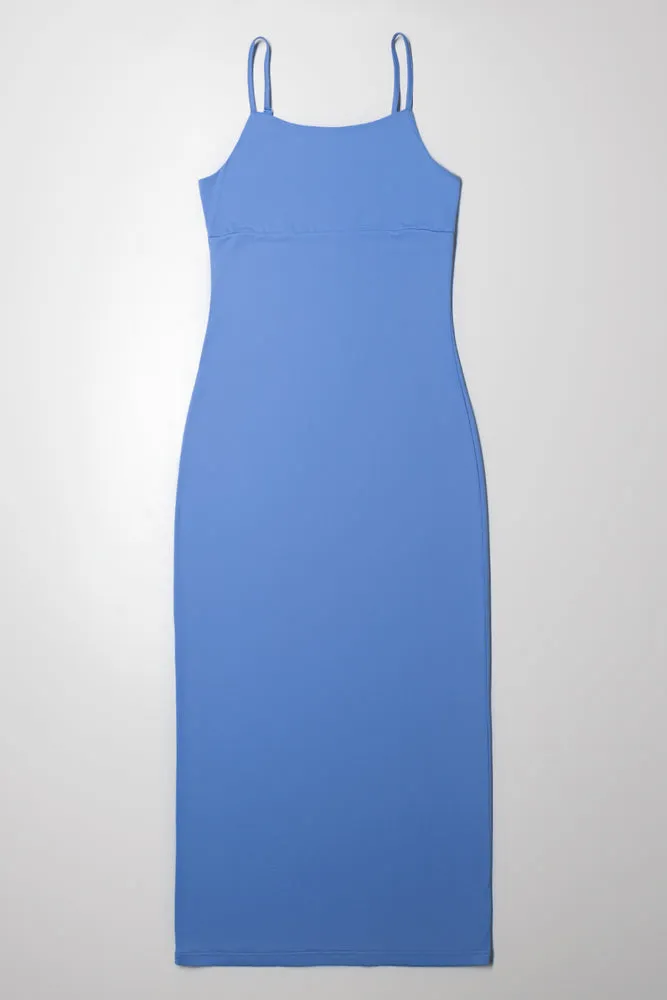 Slinky Dress Blue sold by Ackermas