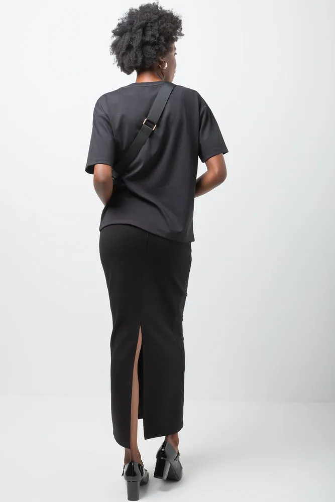 Oversized T-Shirt Black sold by Ackermas product image thumbnail 3