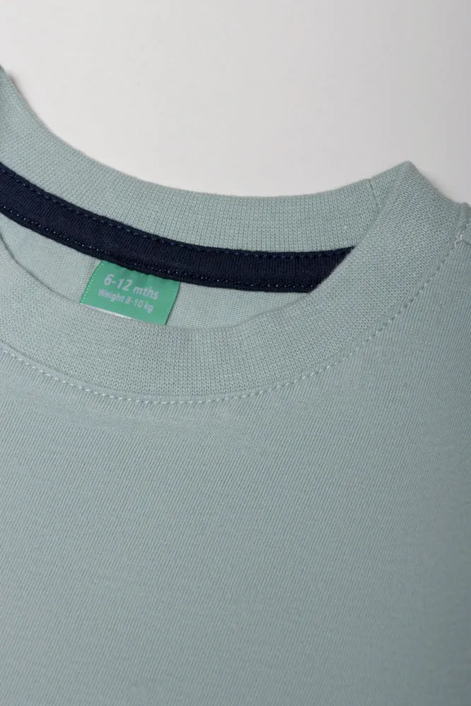 Long Sleeve T-Shirt Sage sold by Ackermas product image thumbnail 3