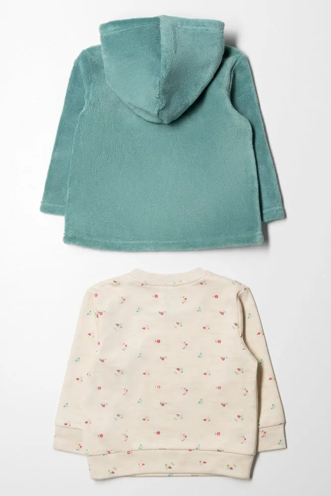 2 Pack Hood and Crew Combo Blue & Natural sold by Ackermas product image thumbnail 4