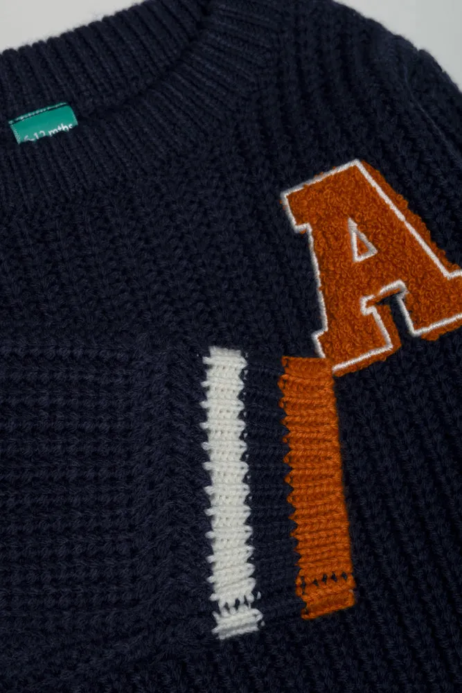 Embroidered Jersey Navy sold by Ackermas product image thumbnail 2