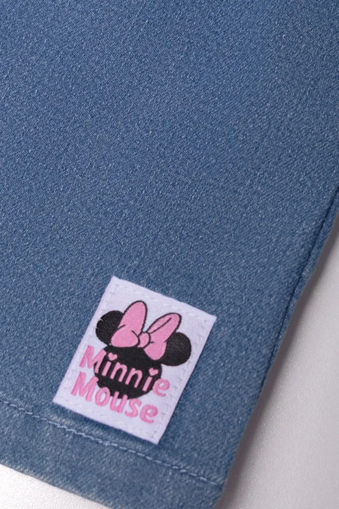 Minnie Mouse Denim Pinafore sold by Ackermas product image thumbnail 3