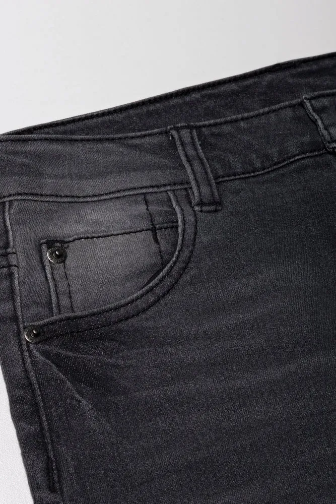 Skinny Denim Jeans Dark Grey sold by Ackermas product image thumbnail 2