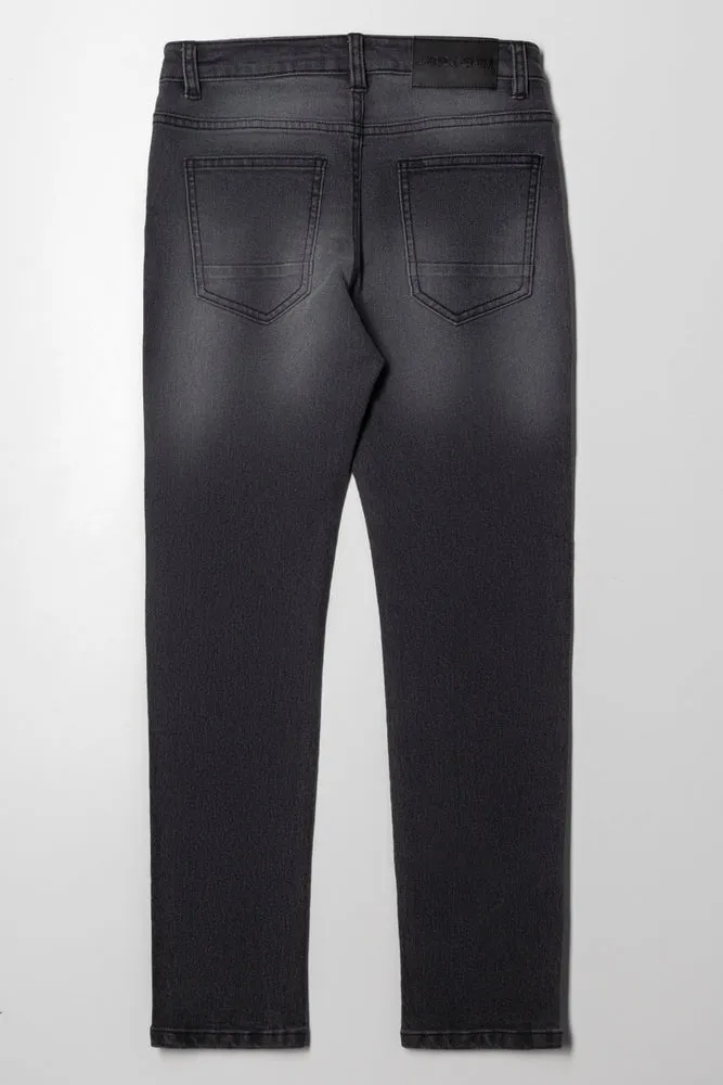 Skinny Denim Jeans Dark Grey sold by Ackermas product image thumbnail 4