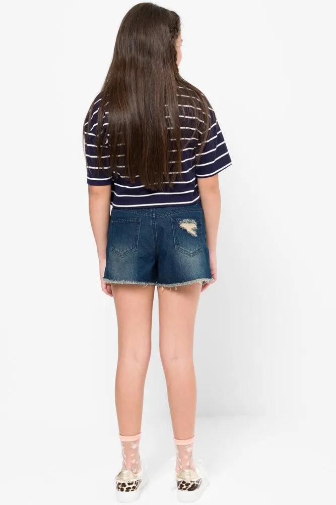 Cheeky Denim Shorts sold by Ackermas product image thumbnail 4