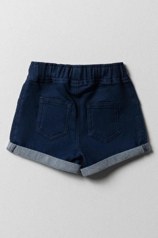 Denim Jeans Shorts Blue sold by Ackermas product image thumbnail 3