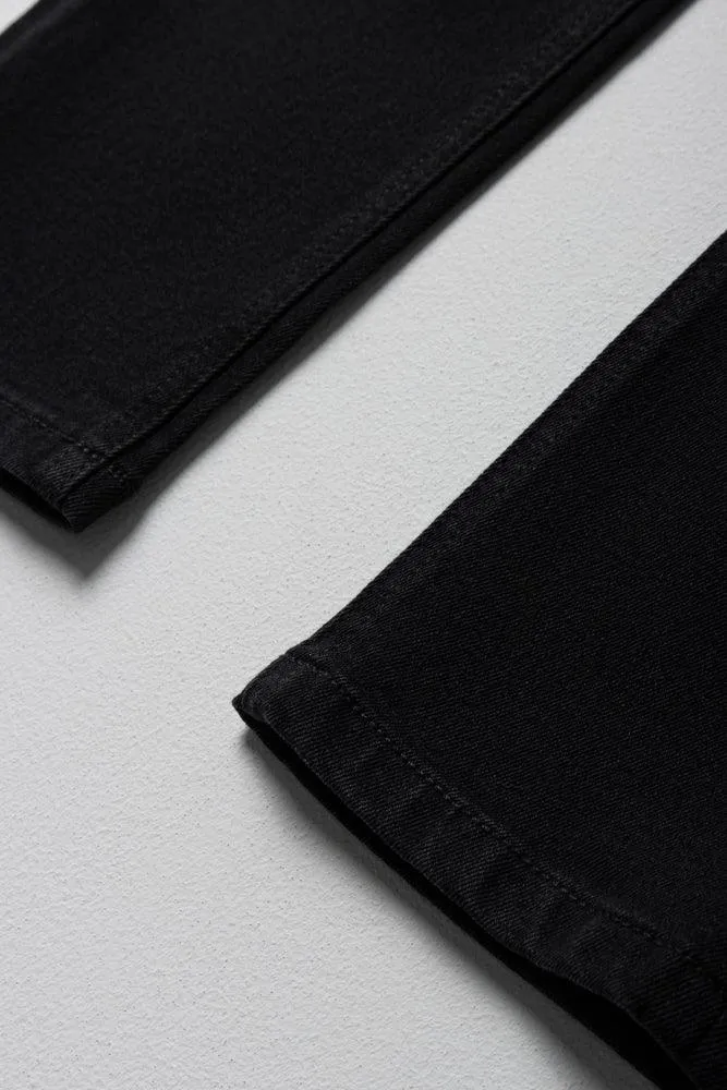 Ripped Denim Jeans Black sold by Ackermas product image thumbnail 2