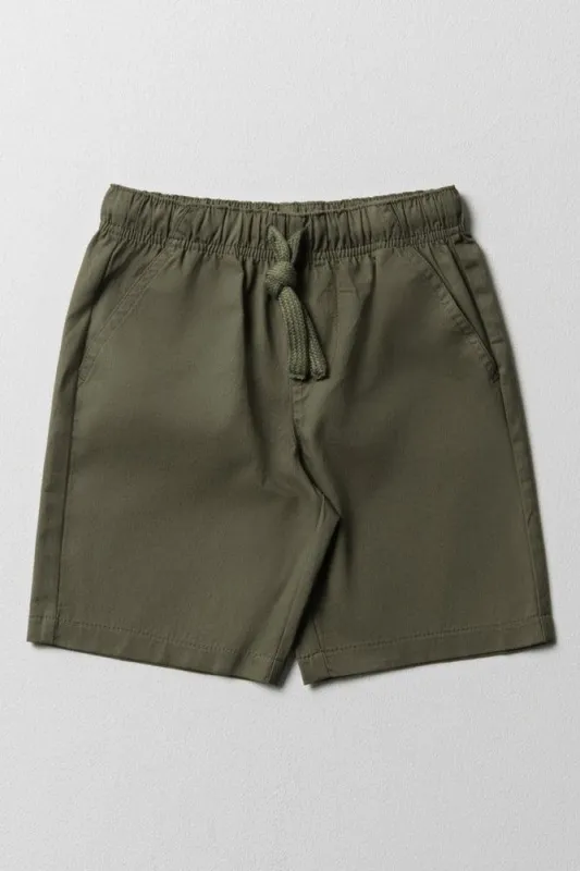 Shorts Olive Green sold by Ackermas
