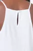 Tiered Strappy Dress White sold by Ackermas