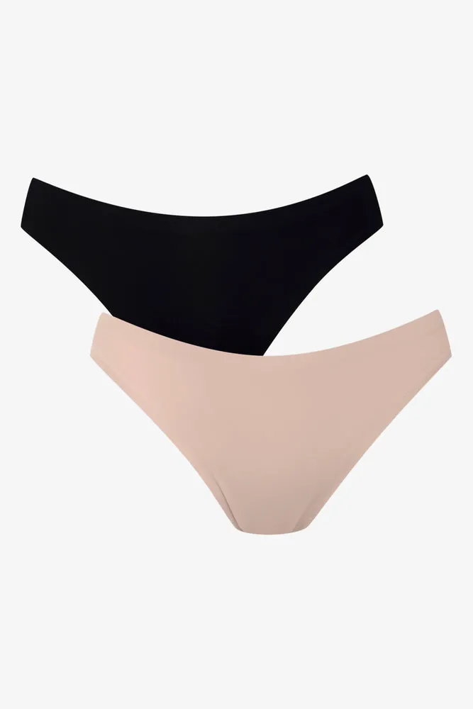 2 Pack Bonded Thong Black And Natural sold by Ackermas product image thumbnail 2