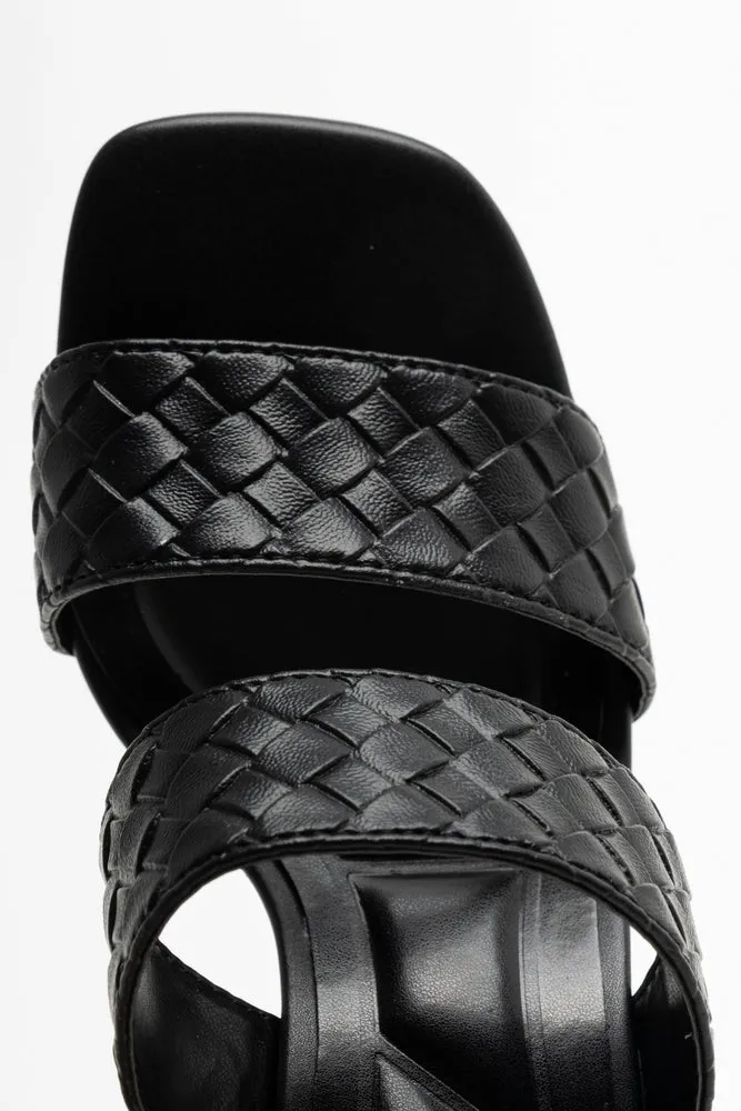 Mule Heeled Sandal Black sold by Ackermas product image thumbnail 5