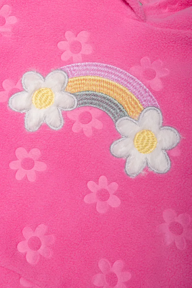 Fleece Hoodie Pink sold by Ackermas product image thumbnail 2