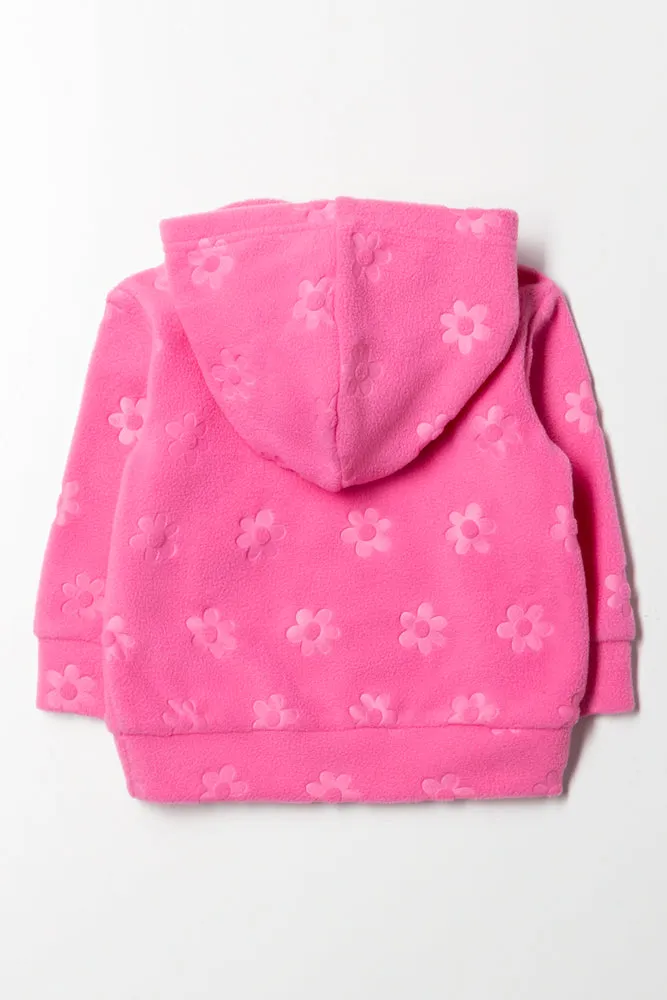 Fleece Hoodie Pink sold by Ackermas product image thumbnail 3