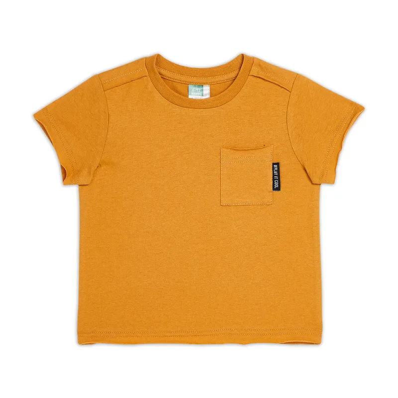 Short Sleeve T-Shirt Yellow sold by Ackermas
