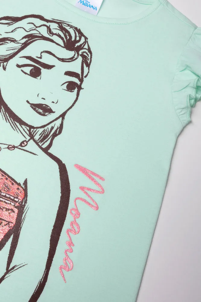 2 Pack Moana T-shirt Sage &Peach sold by Ackermas product image thumbnail 2