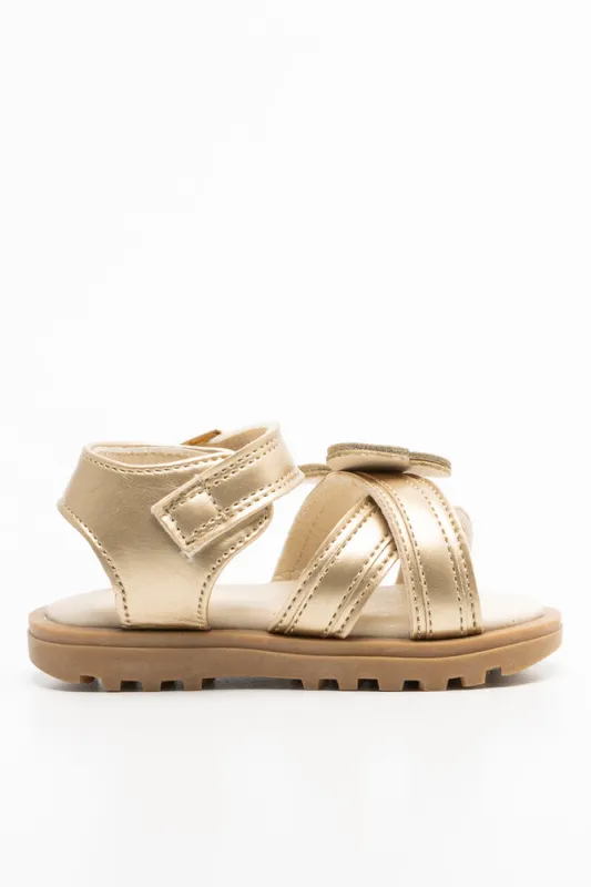 Butterfly Sandal Gold sold by Ackermas