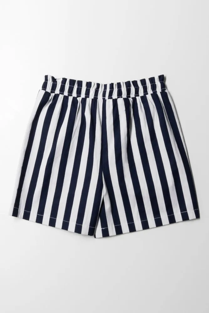 Stripe Short Navy sold by Ackermas product image thumbnail 3