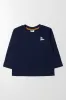 Long Sleeve T-Shirt Navy sold by Ackermas