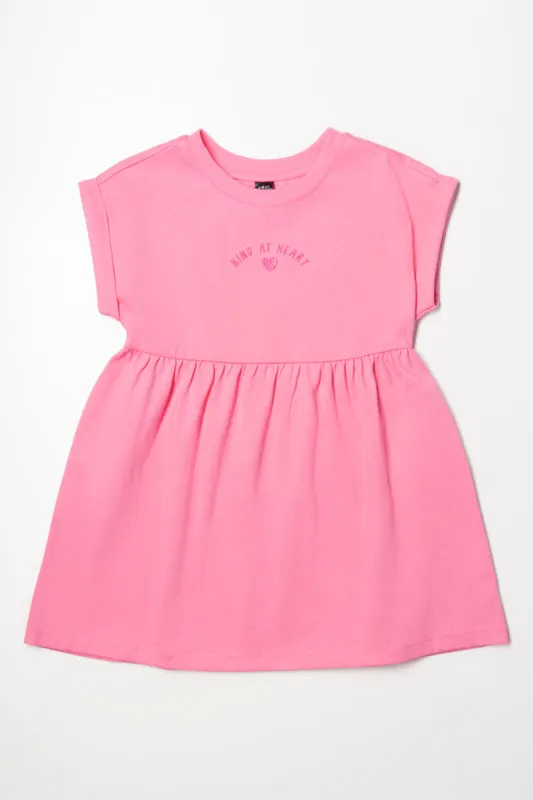 Short Sleeve Dress Pink sold by Ackermas