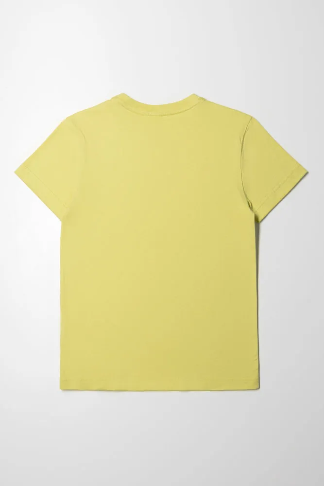Crew Neck Short Sleeve T-Shirt Green sold by Ackermas product image thumbnail 3