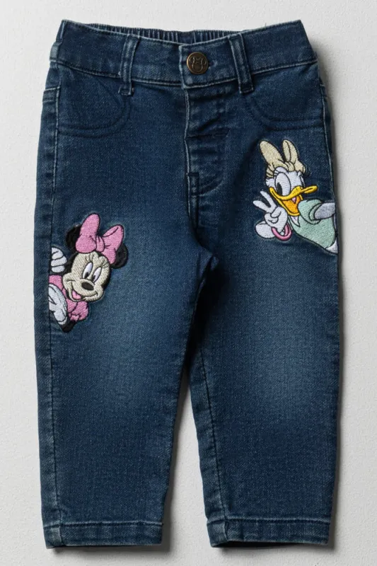 Minnie Mouse And Daisy Denim Jeans Dark Blue sold by Ackermas