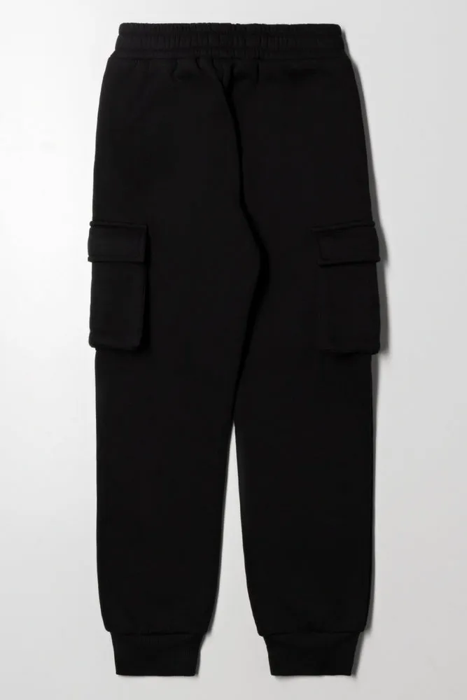 Cargo Trackpants Black sold by Ackermas product image thumbnail 3