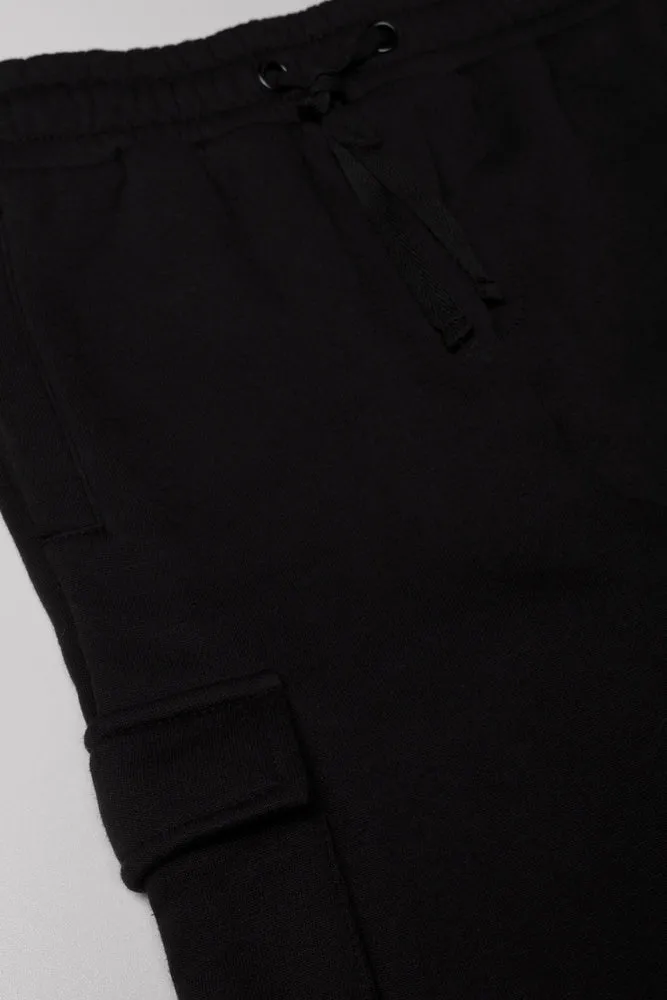 Cargo Trackpants Black sold by Ackermas product image thumbnail 2