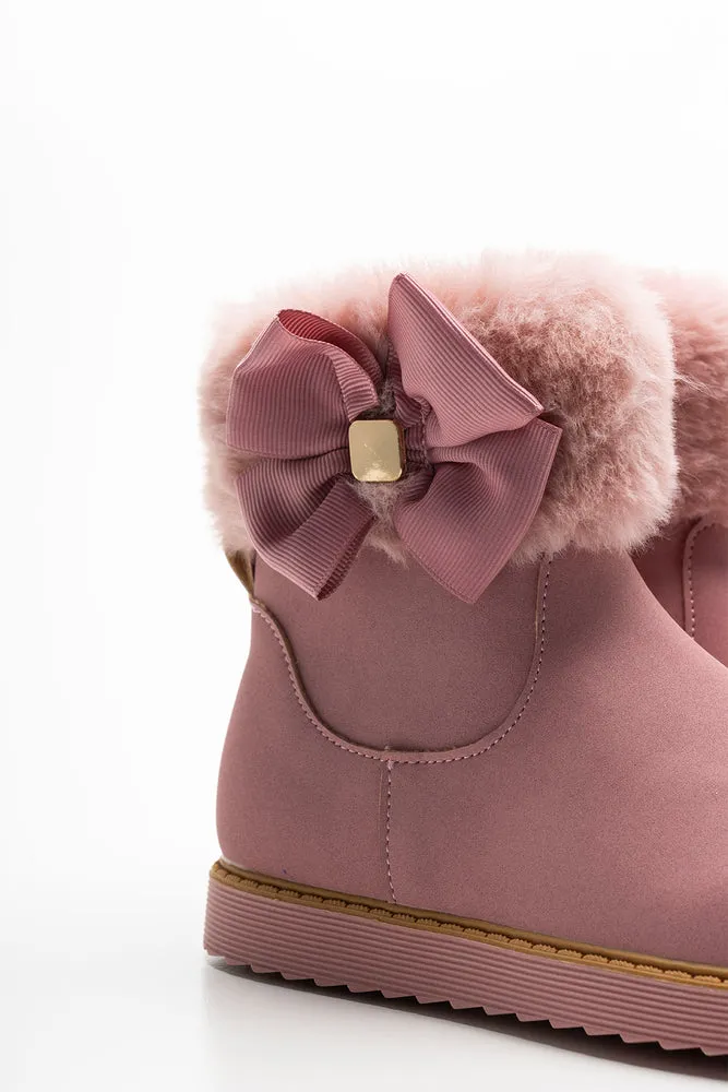 Fur Chelsea Boot Pink sold by Ackermas product image thumbnail 3