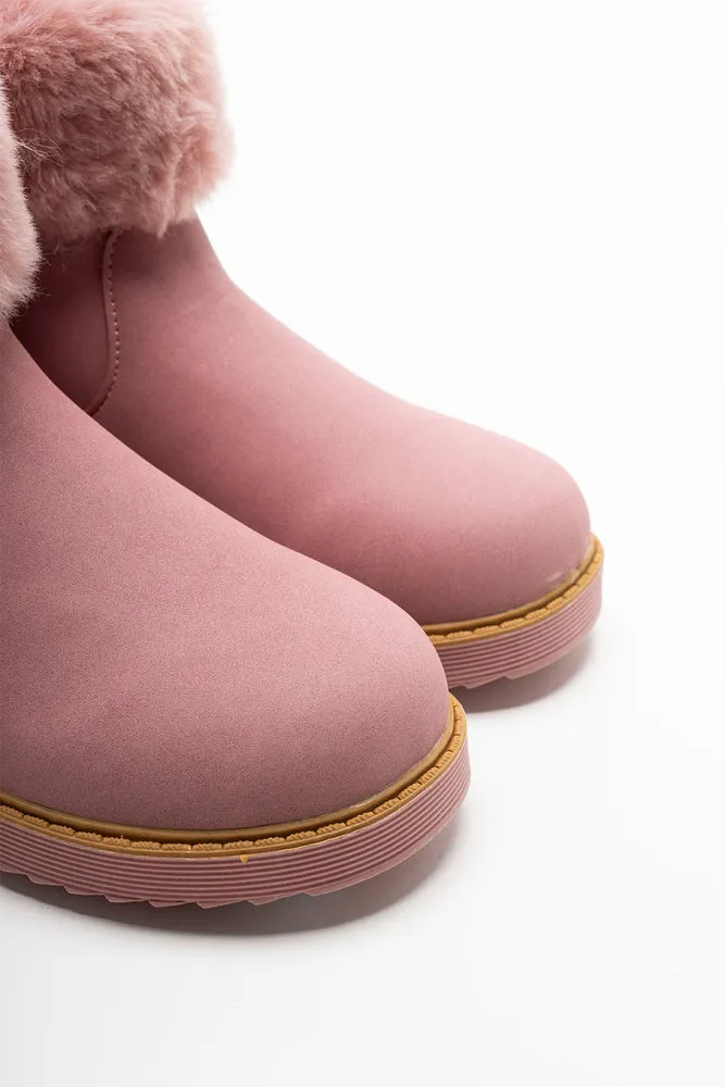 Fur Chelsea Boot Pink sold by Ackermas product image thumbnail 4