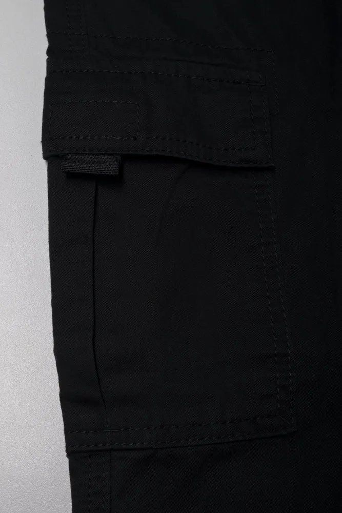 Cargo Pants Black sold by Ackermas product image thumbnail 3